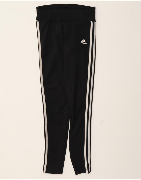Leggings pentru femei Adidas UK 4/6 XS poliester negru