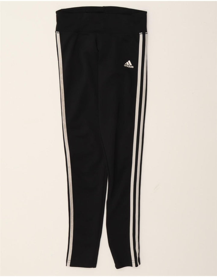Leggings pentru femei Adidas UK 4/6 XS poliester negru
