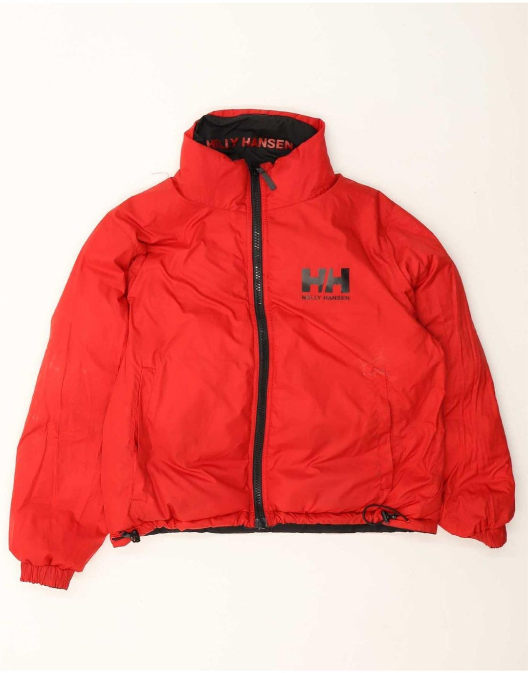 Jachetă căptușită cu grafică supradimensionată pentru femei Helly Hansen UK 10 Small Black