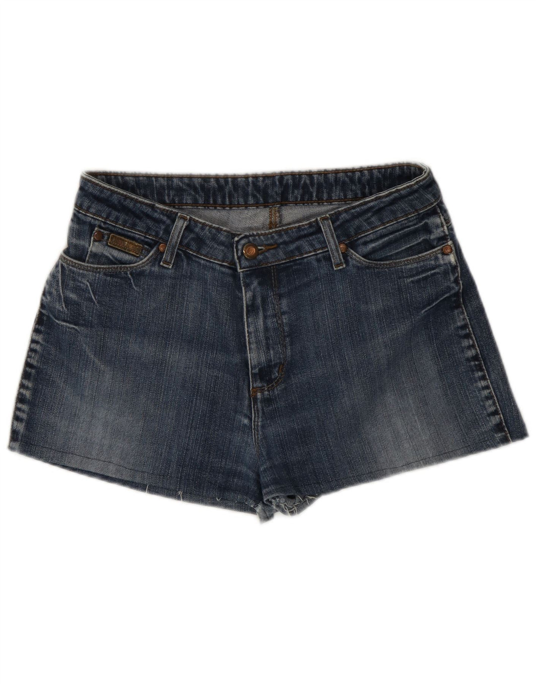 Pantaloni caldi din denim pentru femei Wrangler W32, bumbac albastru mare