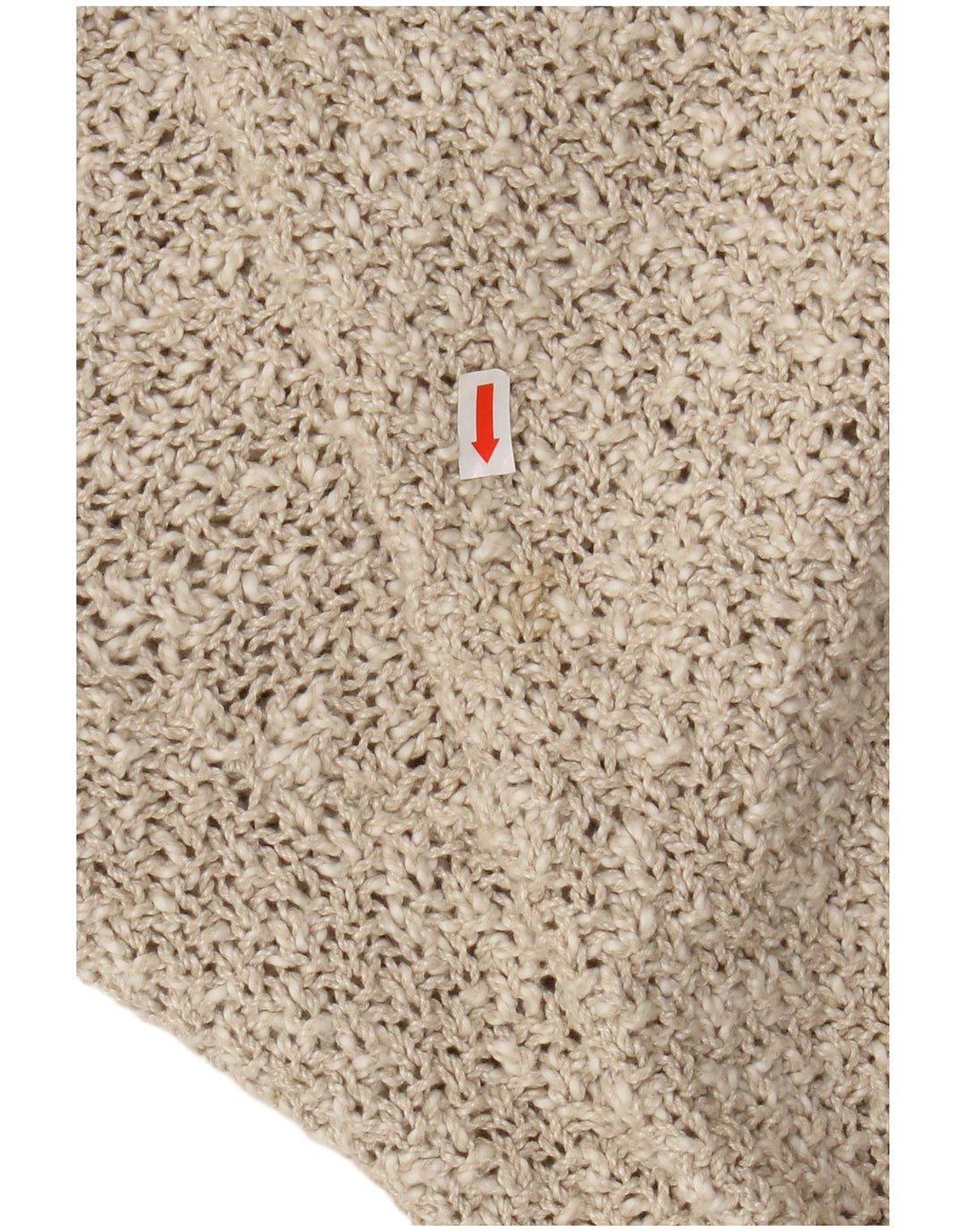 Pulover cardigan supradimensionat pentru femei Tivoli UK 14 in bej mediu