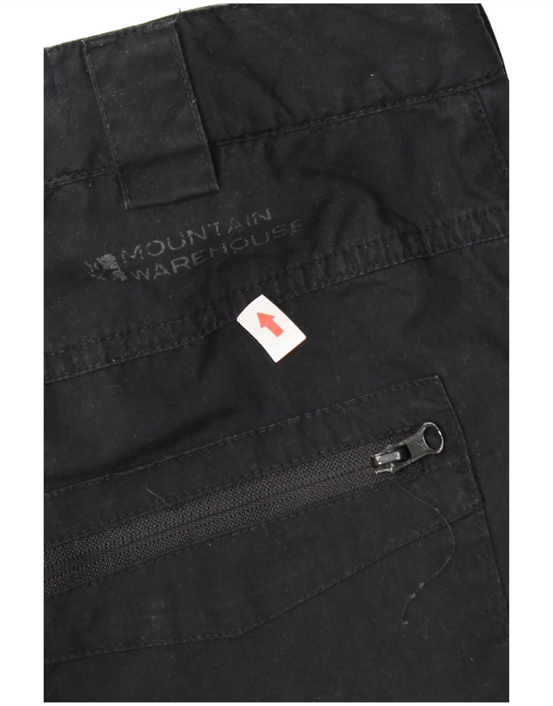 Pantaloni cargo drepti pentru bărbați Mountain Warehouse L32 L31 Poliester negru