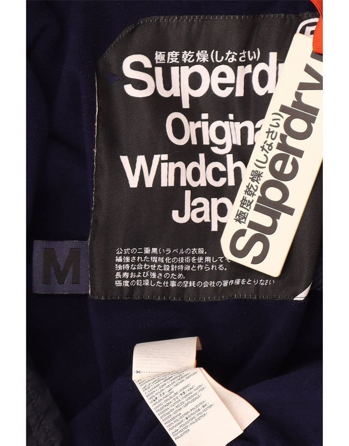Jachetă căptușită pentru bărbați Superdry UK 38 Medium Navy Blue Marine