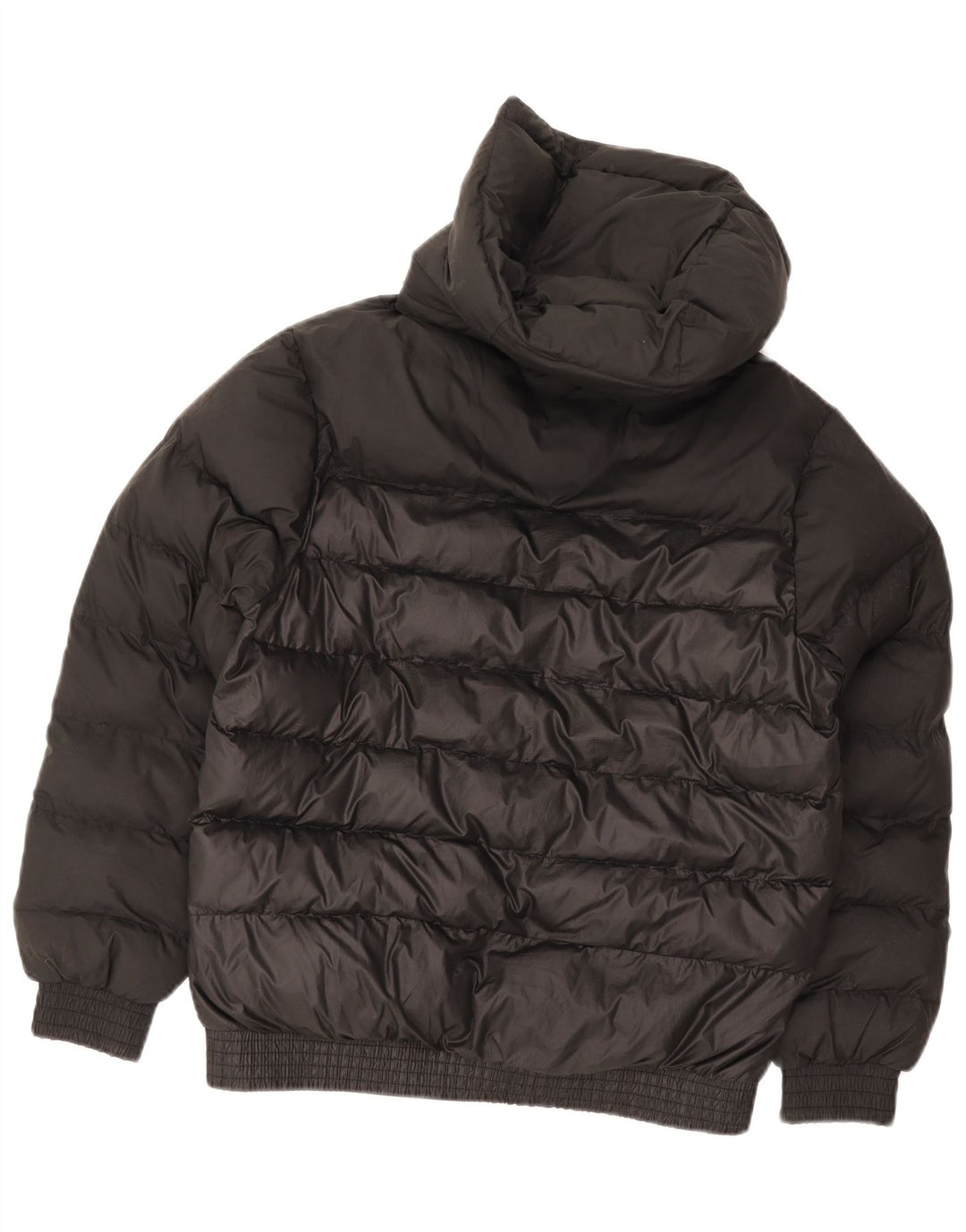 Jachetă căptușită cu glugă Nike pentru băieți 13-14 ani XL, negru, poliester color bloc