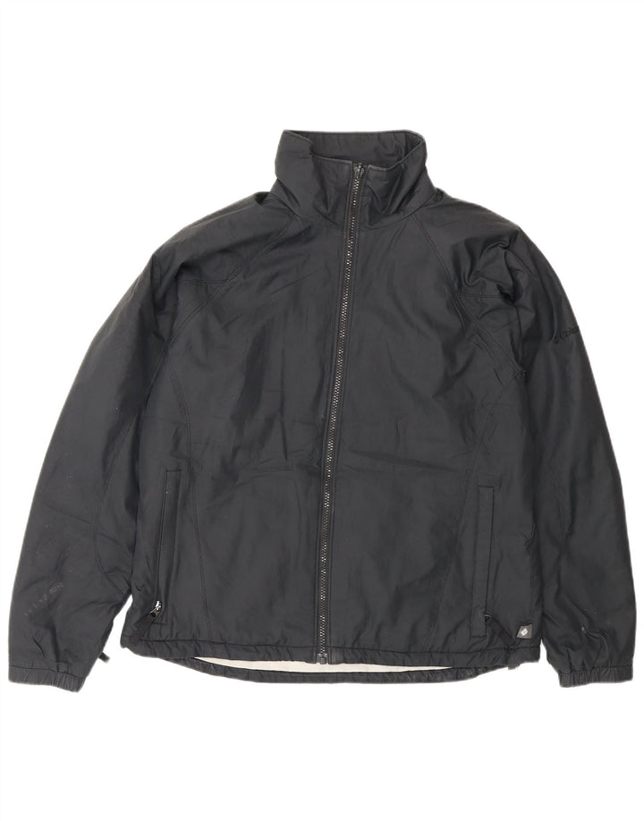 Jachetă Columbia Windbreaker pentru femei UK 14 Medium Black Poliester