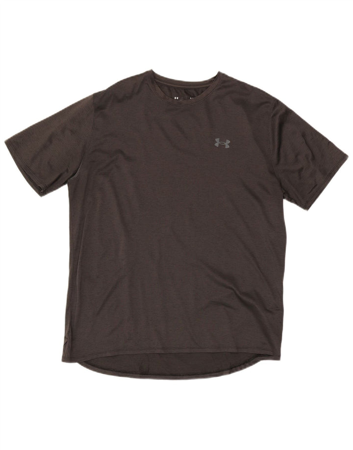 Tricou pentru bărbați UNDER ARMOUR Top mare poliester gri