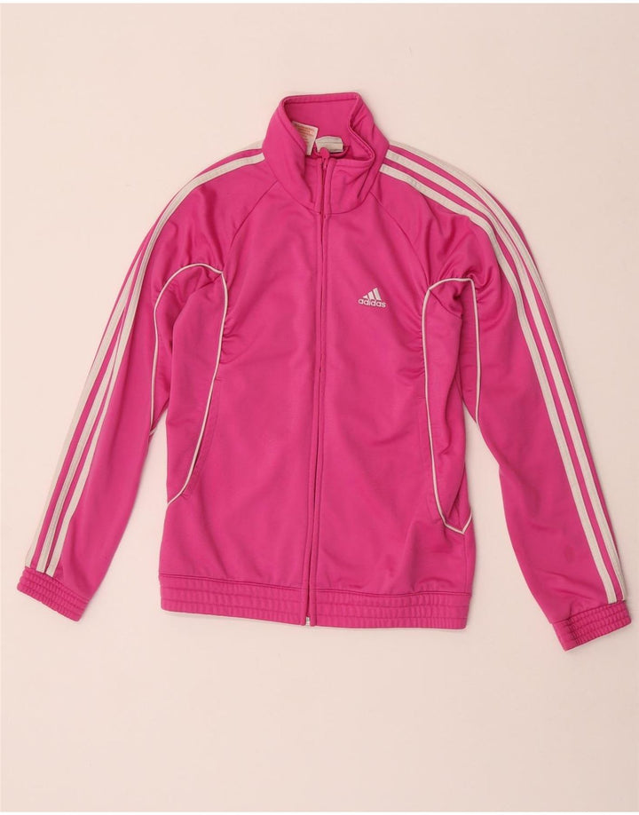 Jachetă Adidas Fete Trening Top 13-14 Ani Roz