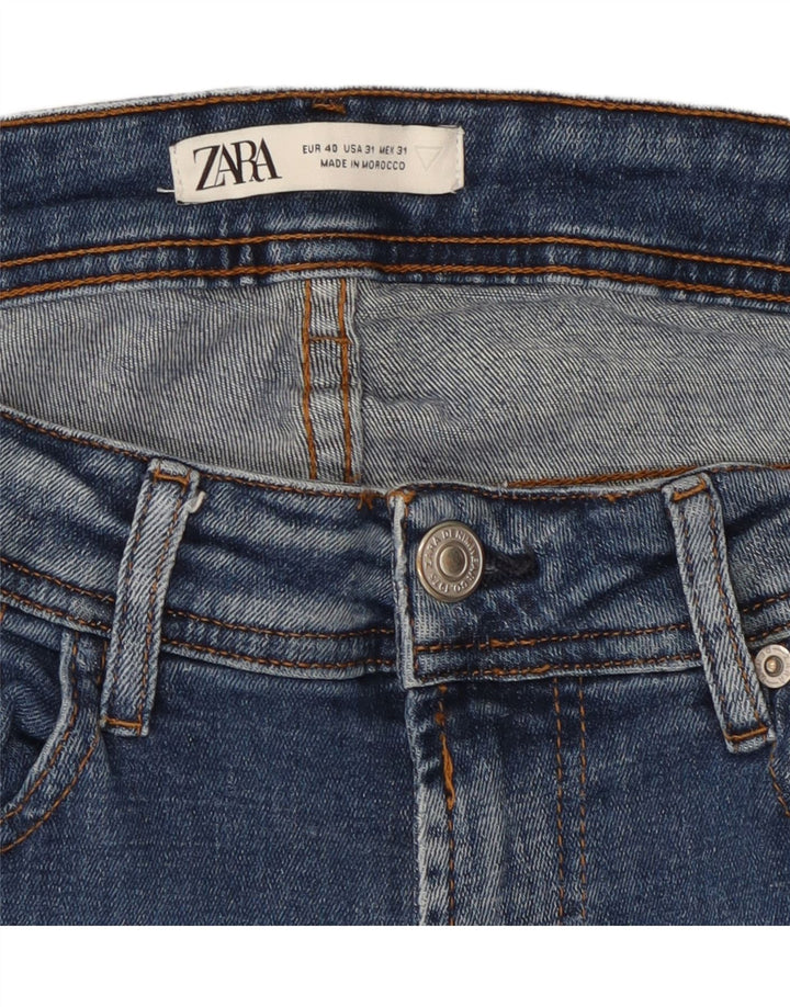 Blugi skinny pentru bărbați Zara EU 40 Medium W31 L30 Albastru