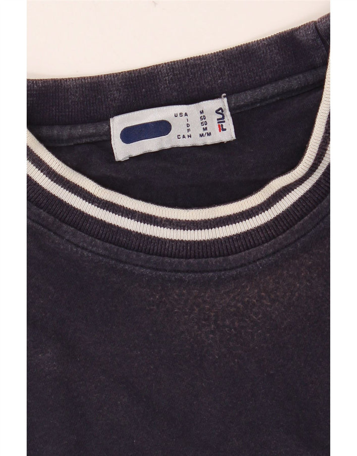 Tricou grafic FILA pentru bărbați Top IT 50 Medium Bleumarin Bumbac