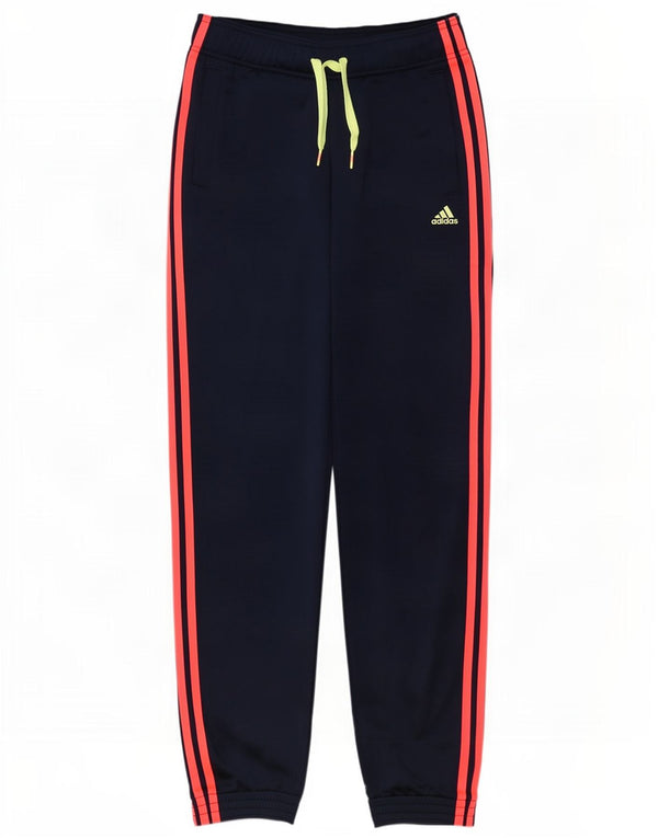 Adidas Fete Trening Pantaloni Joggeri 13-14 Ani Bleumarin Poliester