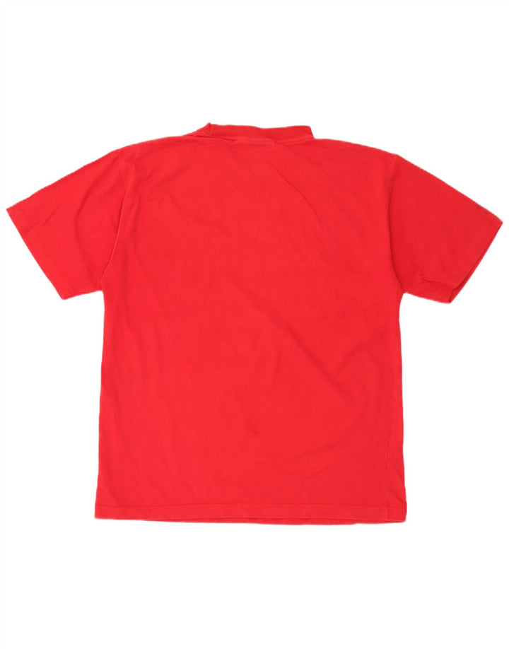 Tricou Reebok pentru bărbați Top mare bumbac roșu