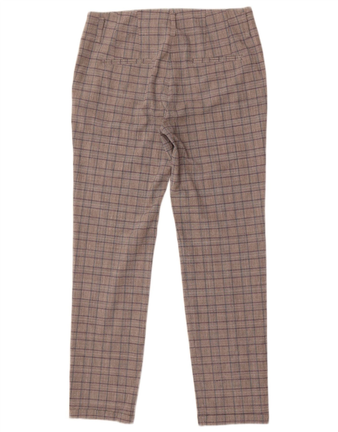Pantaloni chino slim pentru femei Zara Mici L26 L27 Gri Check