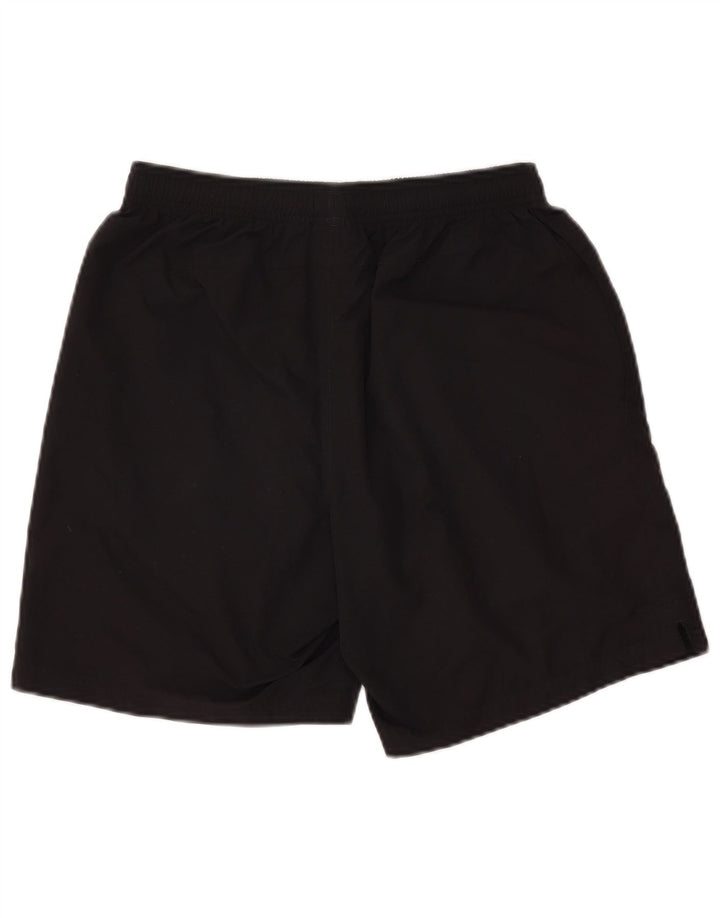 Pantaloni scurți sport ADIDAS pentru bărbați, poliester negru mic