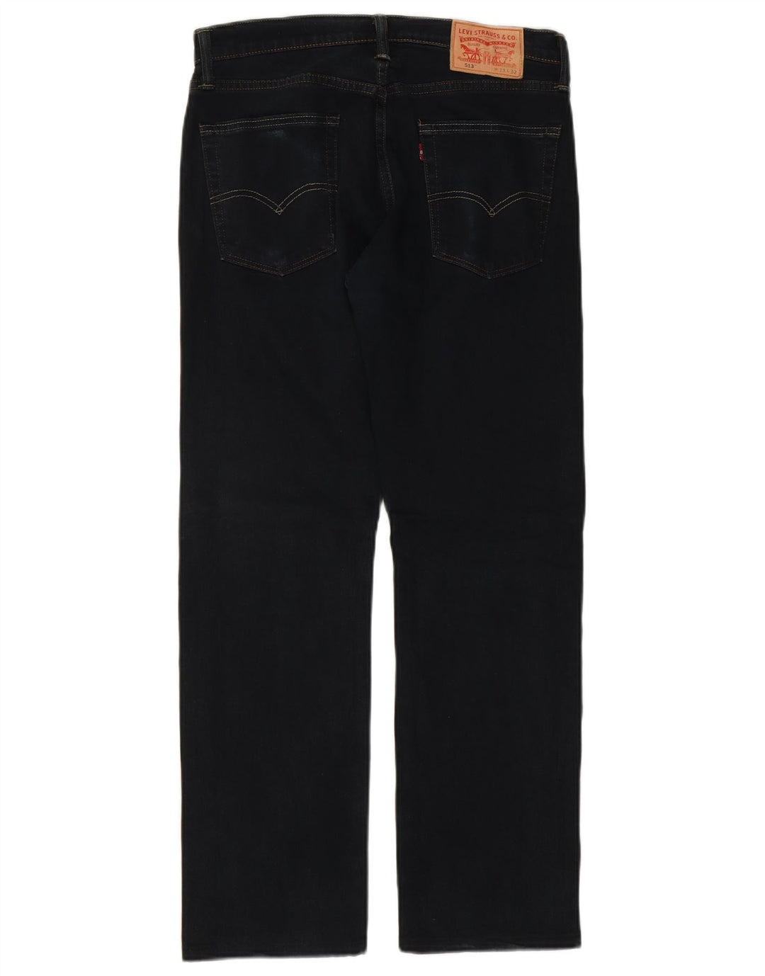 Blugi drepti pentru bărbați Levi's 513 W31 L29 Bumbac bleumarin
