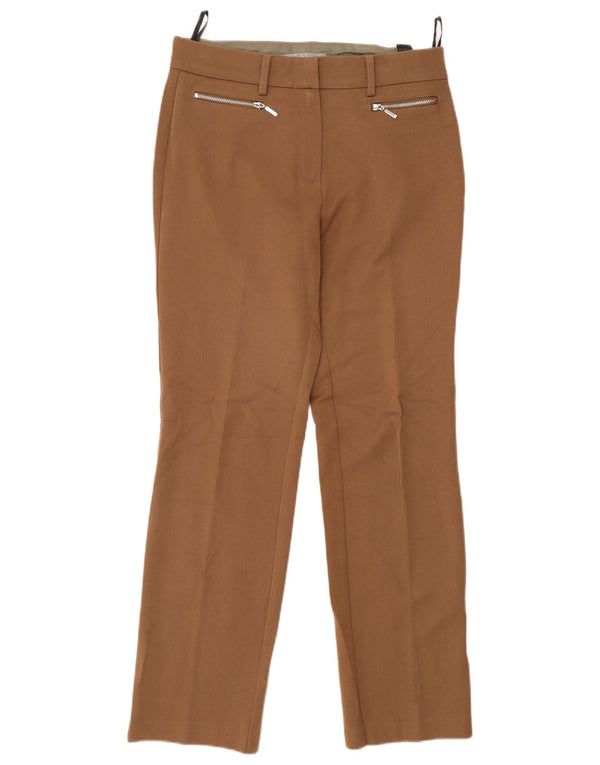 Pantaloni casual pentru femei Marks & Spencer UK 8 Small W24 L29 Bej Clasic