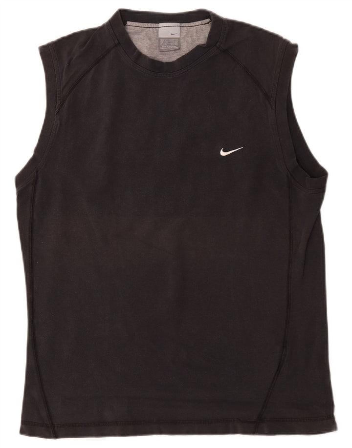 Vestă pentru bărbați Nike UK 39/41 Bumbac mediu negru