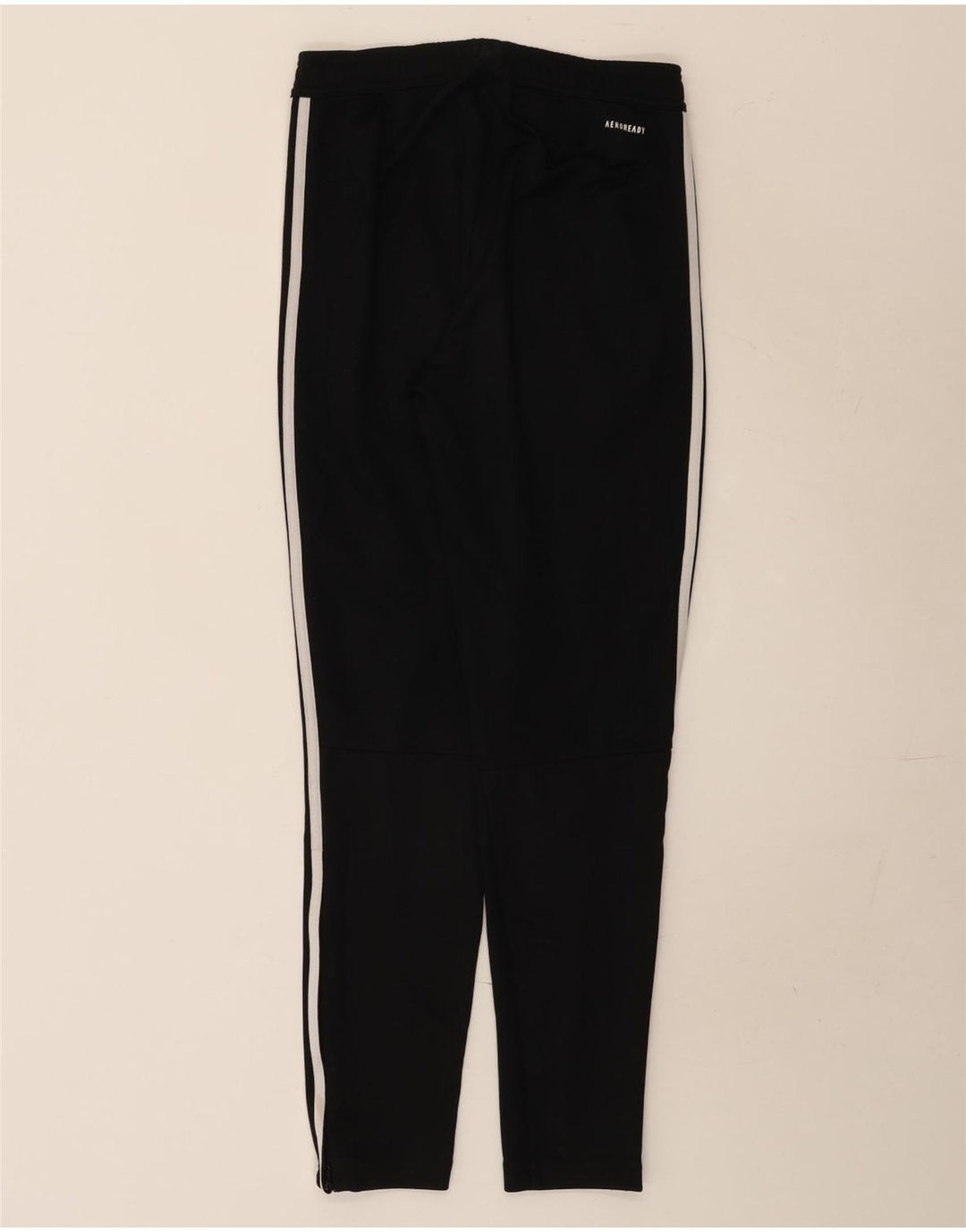 Pantaloni de trening Adidas Aeroready pentru bărbați, poliester negru mic