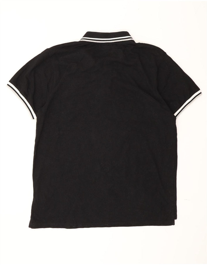 Tricou Polo Fila Barbati XL, bumbac cu dungi negre