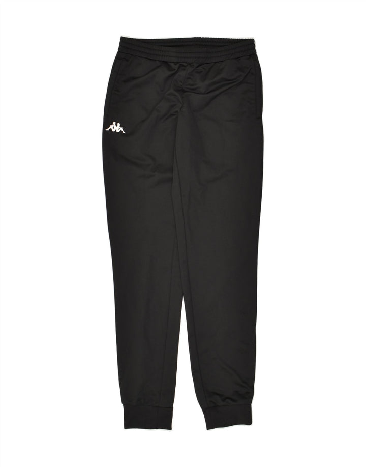 KAPPA Boys Tracksuit Trousers Joggers 13-14 Years Black | Vintage Kappa | Thrift | Second-Hand Kappa | Used Clothing | Messina Hembry 