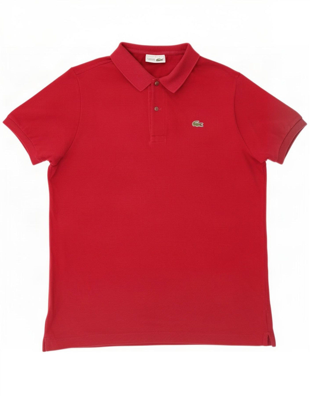 Tricou polo Lacoste pentru bărbați mărimea 5 mare bumbac roșu