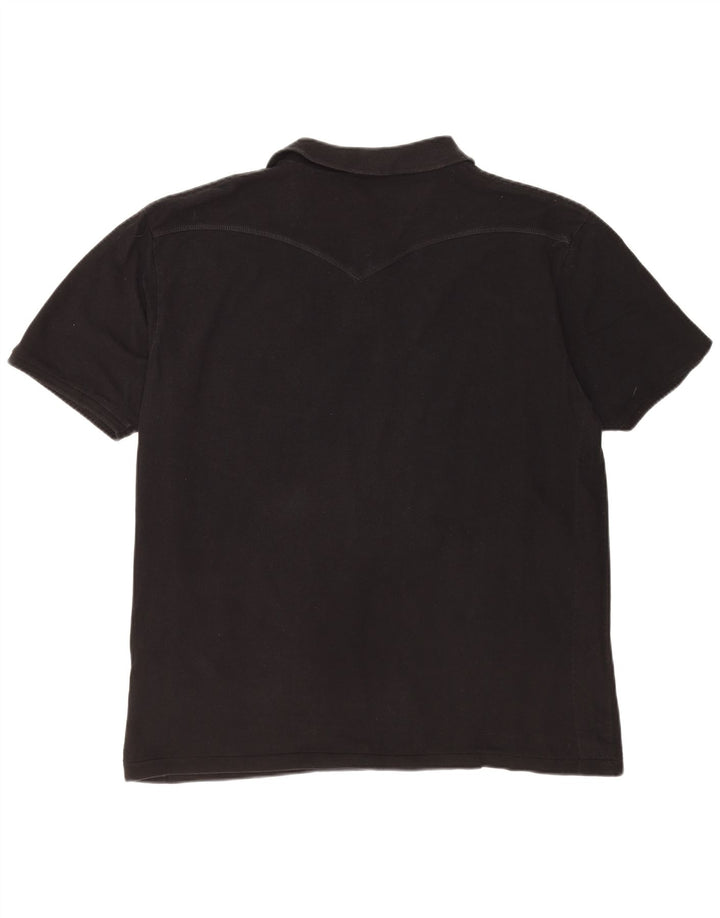 Tricou polo LEVI'S pentru bărbați 2XL bumbac negru