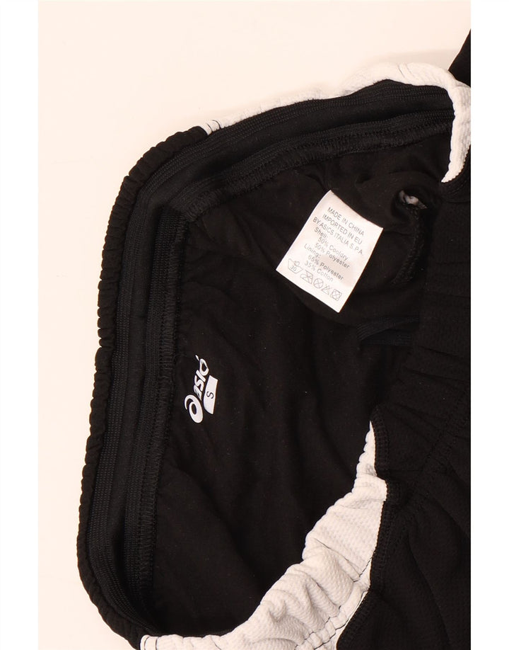 Pantaloni scurti sport Asics pentru femei UK 8 Small Black Colorblock