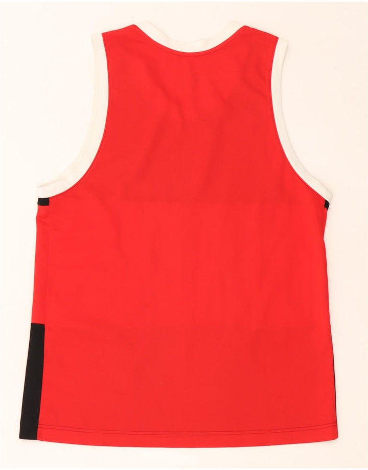 Top cu vestă grafică Nike Dri Fit pentru bărbați, mare, negru, colorblock