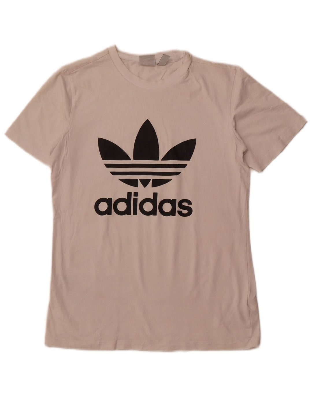 Tricou grafic ADIDAS pentru femei Top UK 10 Small White Bumbac
