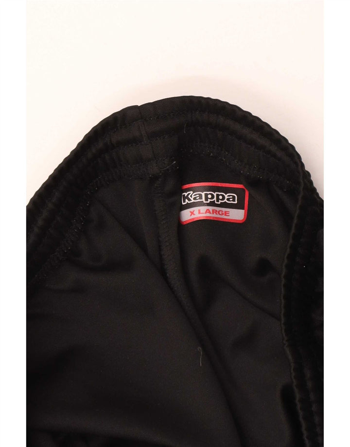 Pantaloni de trening cu grafică pentru bărbați Kappa XL negru