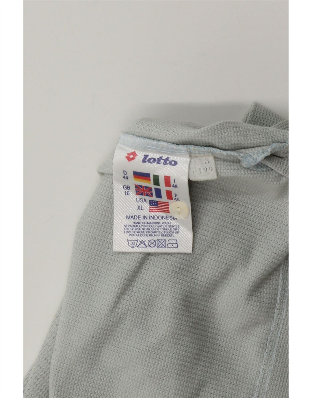 Tricou pentru femei Lotto Top UK 16 Large Blue Bumbac