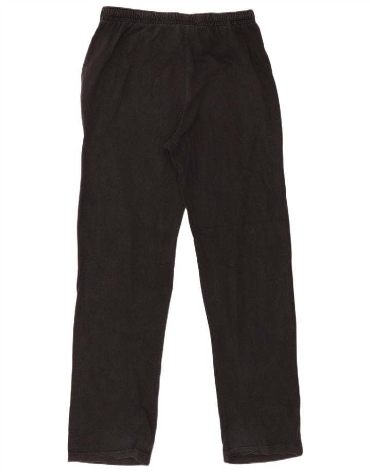 Pantaloni de trening Champion pentru bărbați, bumbac mediu negru