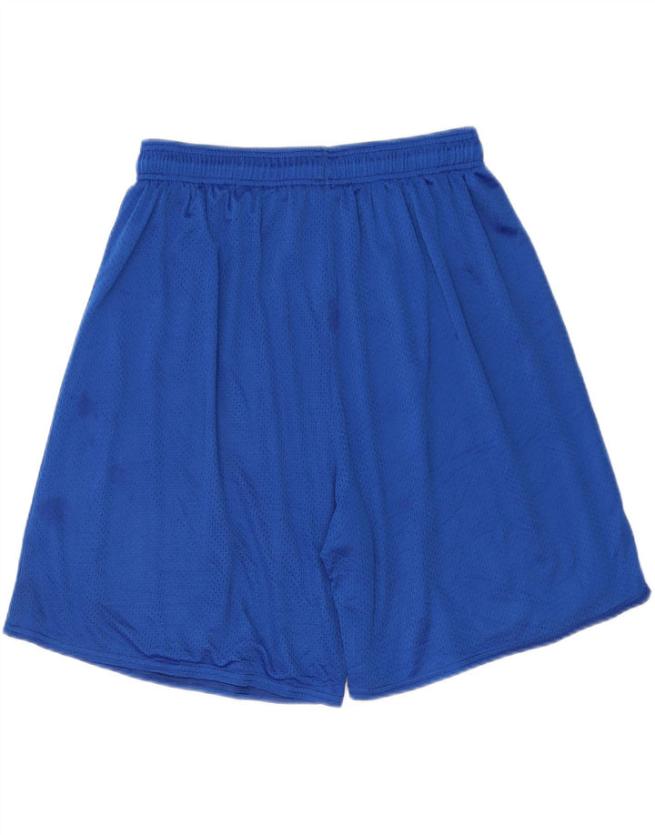RUSSELL ATHLETIC Pantaloni scurți sport grafic pentru bărbați XL poliester albastru