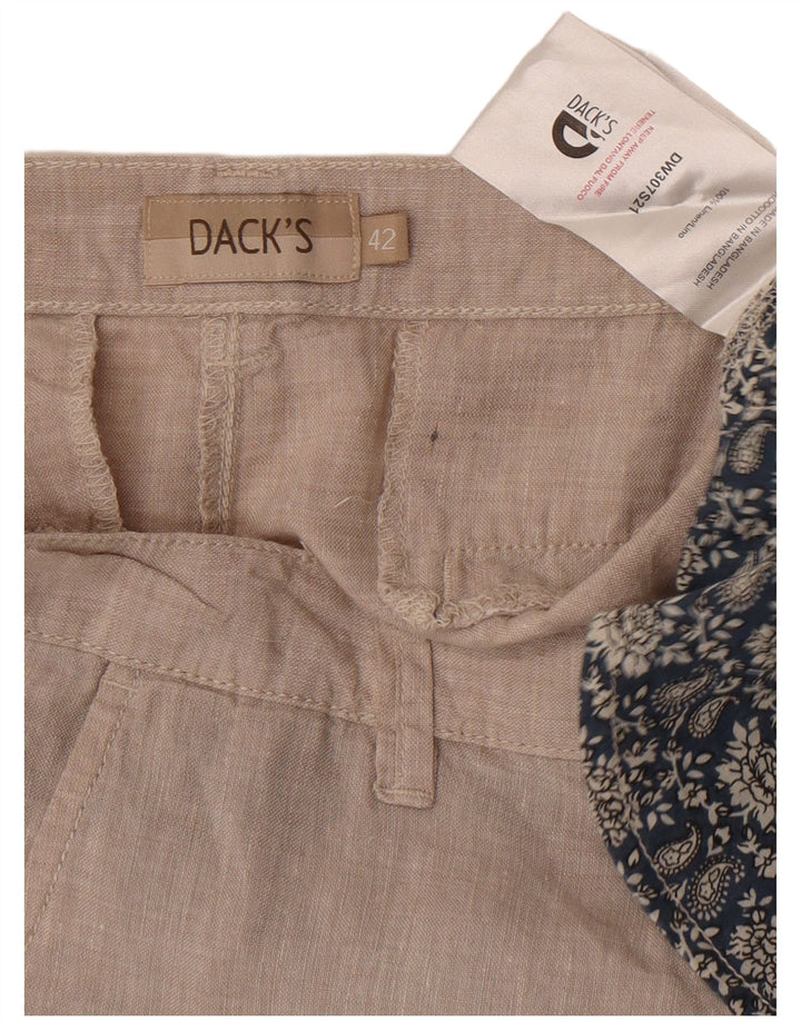 Pantaloni scurți chino pentru bărbați Dack's US 42 Large W32 Beige Linen