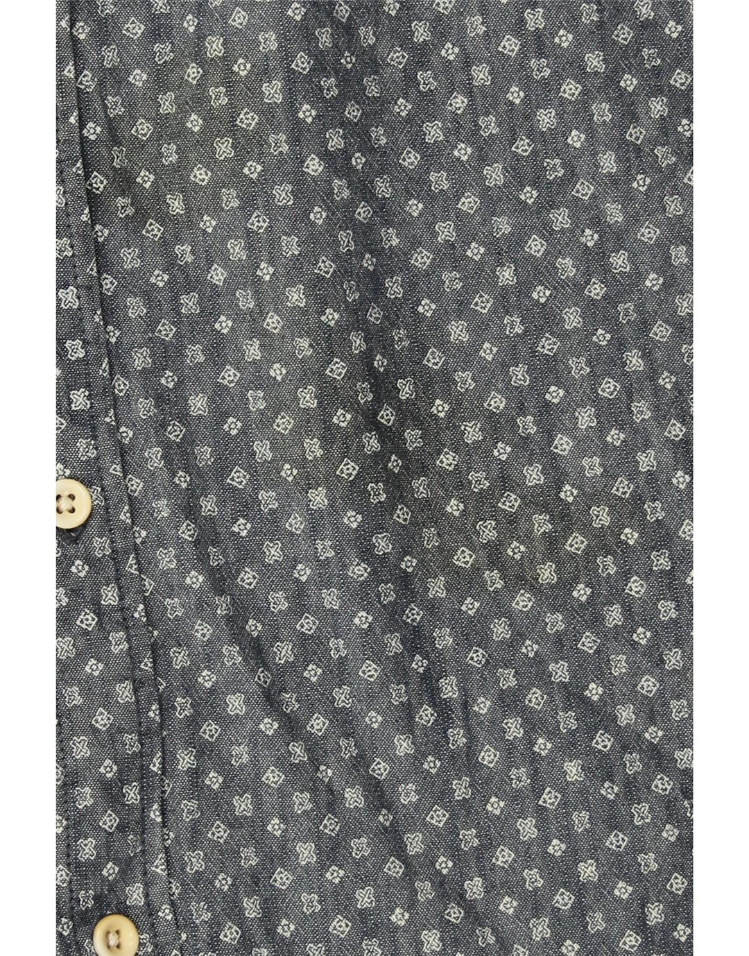 Cămașă modernă pentru bărbați QUIKSILVER XL, bumbac cu pete, albastru marine