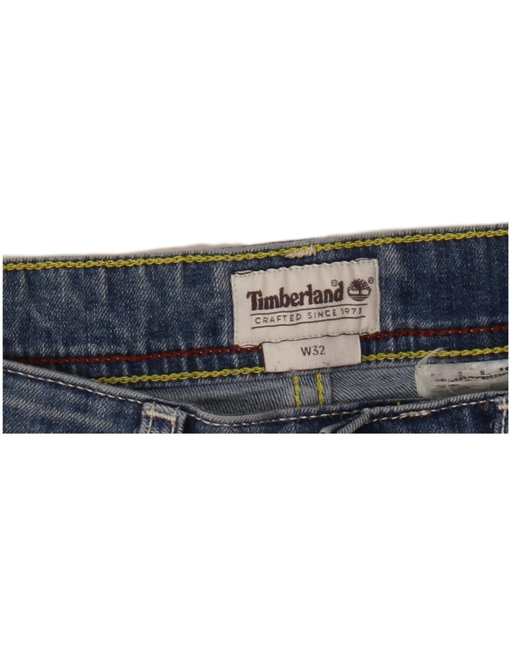 Pantaloni scurți din denim pentru bărbați Timberland W32 Medium Blue