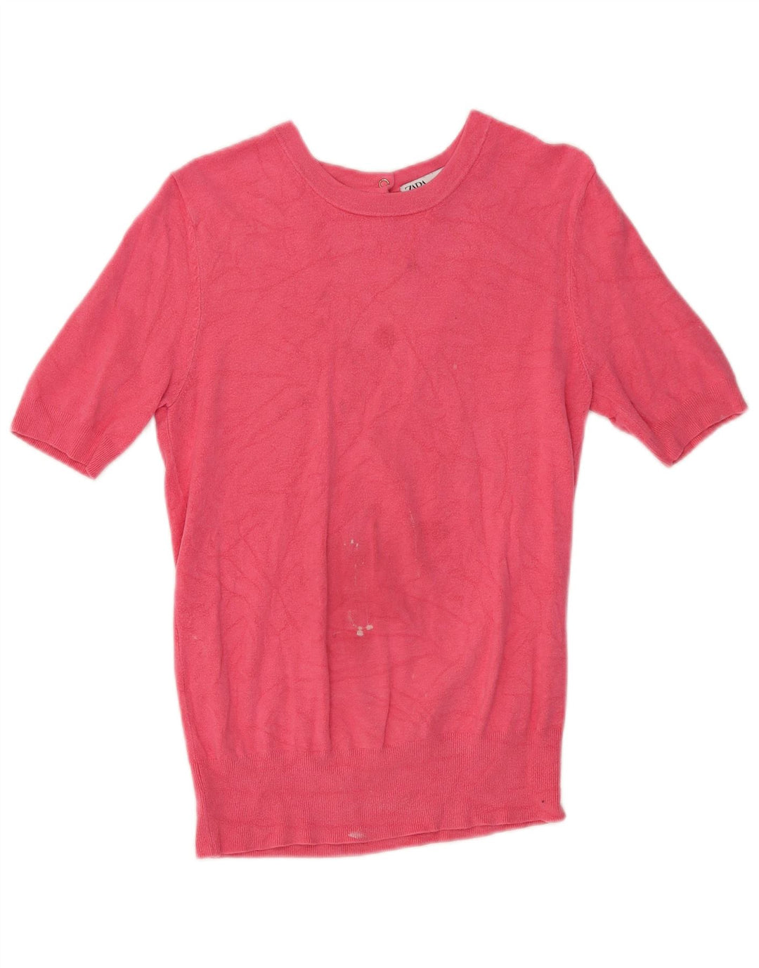 Tricou pentru femei Zara UK 16 Large Pink
