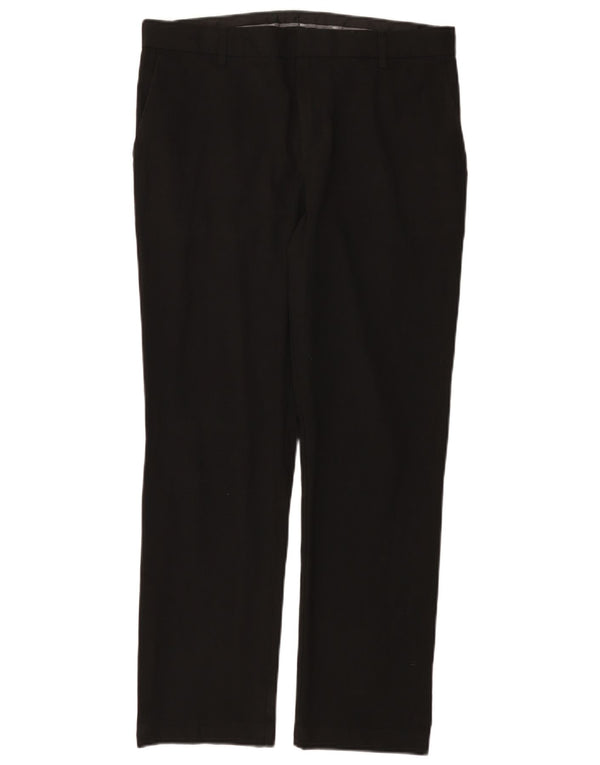 Pantaloni chino drepți pentru băieți Marks & Spencer 15-16 ani W34 L29 negru