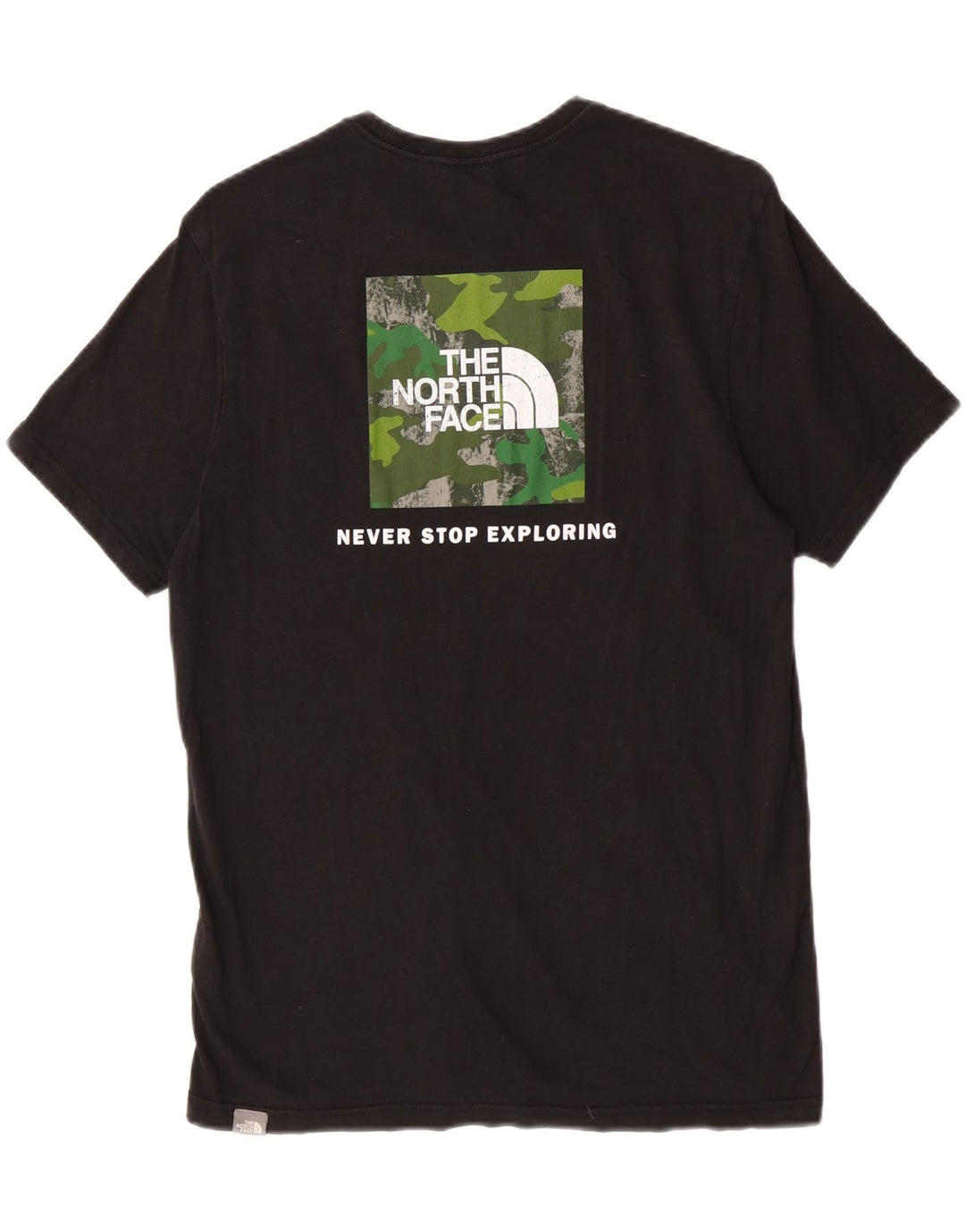 Tricou grafic pentru bărbați The North Face Top Medium Black Bumbac