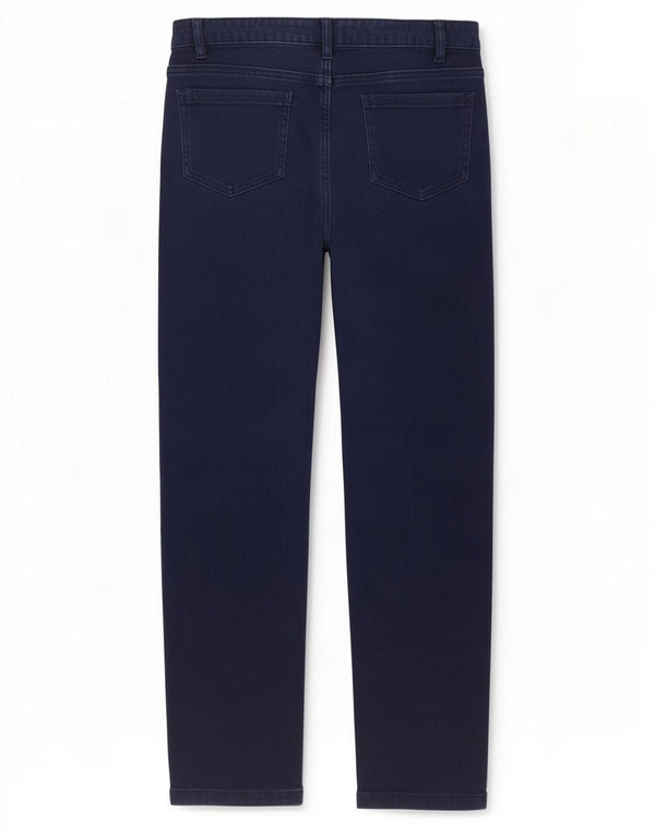 Blugi drepti pentru femei Marks & Spencer UK 12 Medium W30 L29 Bumbac bleumarin