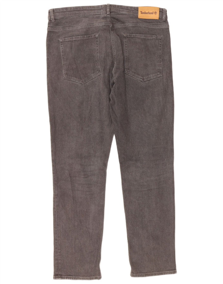 Blugi Timberland Stretch Slim pentru bărbați W38 L32 bumbac gri