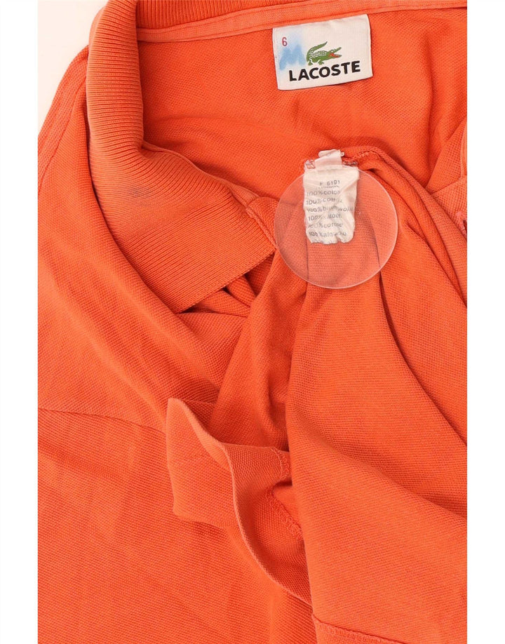 Tricou polo Lacoste pentru bărbați mărimea 6 XL bumbac portocaliu