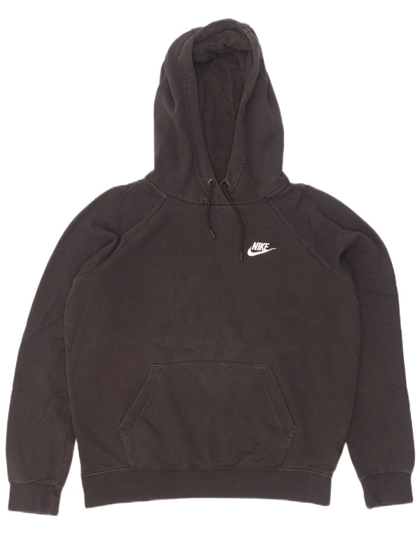Pulover supradimensionat pentru femei Nike UK 10 Bumbac negru mic