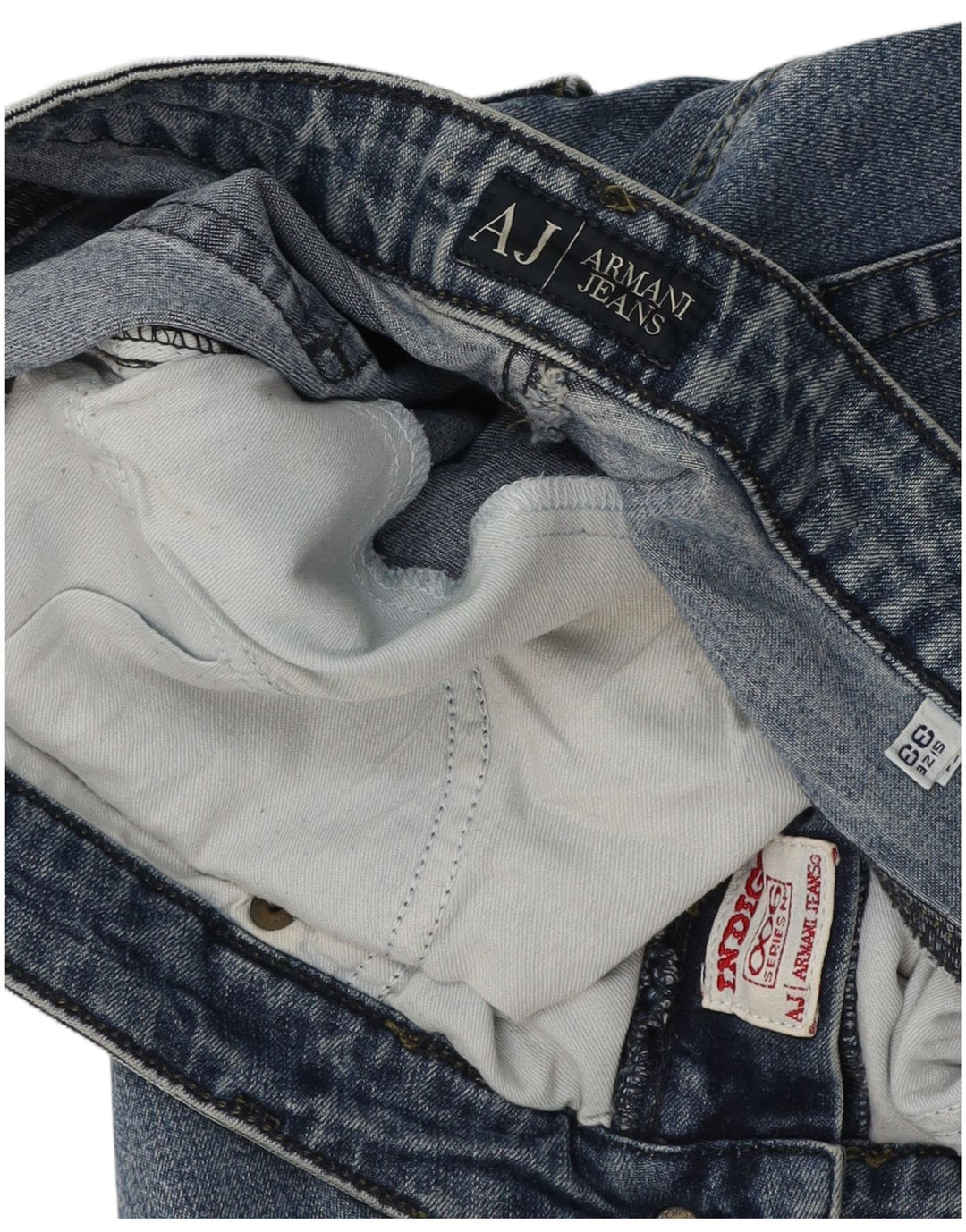 Blugi slim de damă Armani W33 L28 Albastru