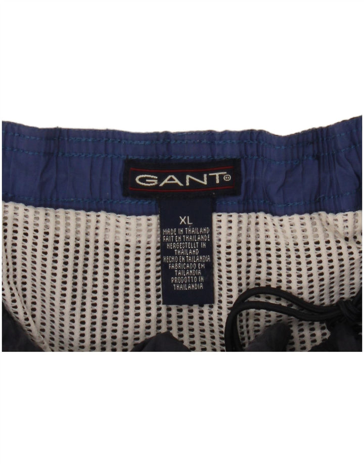 GANT Pantaloni scurți de înot pentru bărbați XL, albastru bleumarin, nailon color bloc