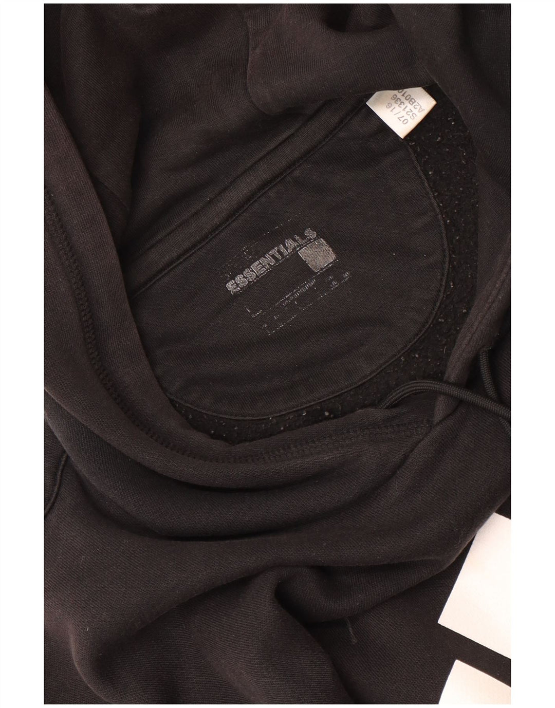 Pulover Adidas pentru bărbați cu glugă grafic mare, negru