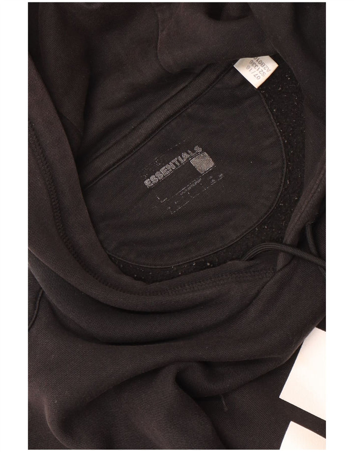 Pulover Adidas pentru bărbați cu glugă grafic mare, negru