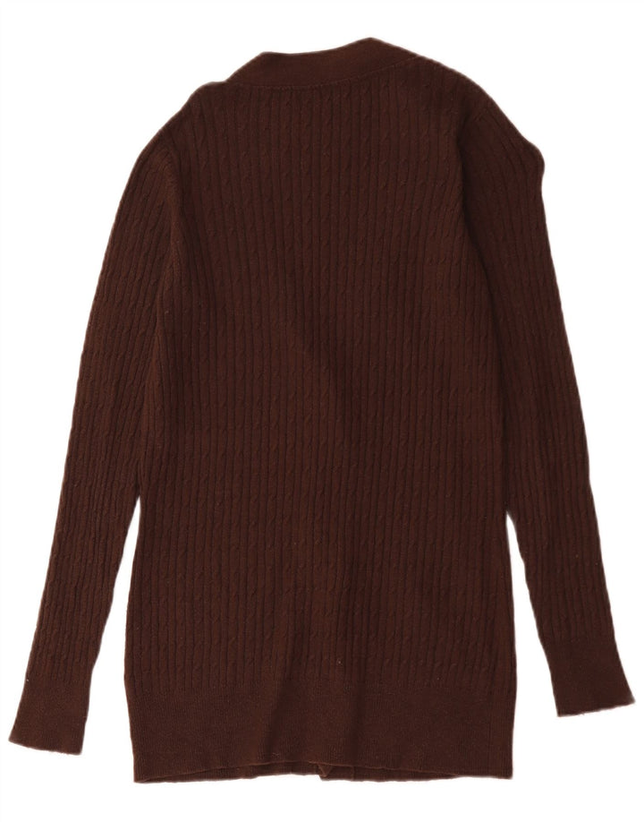 Pulover cardigan pentru femei Zara UK 16 Maro mare