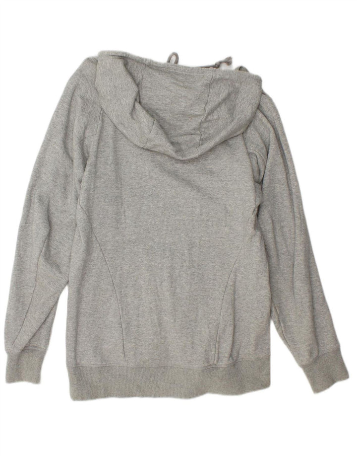ADIDAS Mens Hoodie Jumper Small Grey Cotton