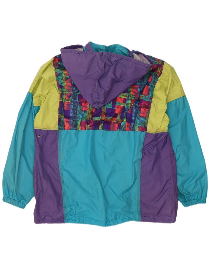 Jachetă de ploaie cu glugă pentru bărbați Shamp EU 48/50 Mediu Multicolor Colorblock