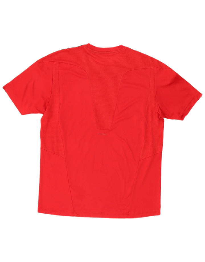 Tricou Adidas 3D Arc pentru bărbați Top mare poliester roșu